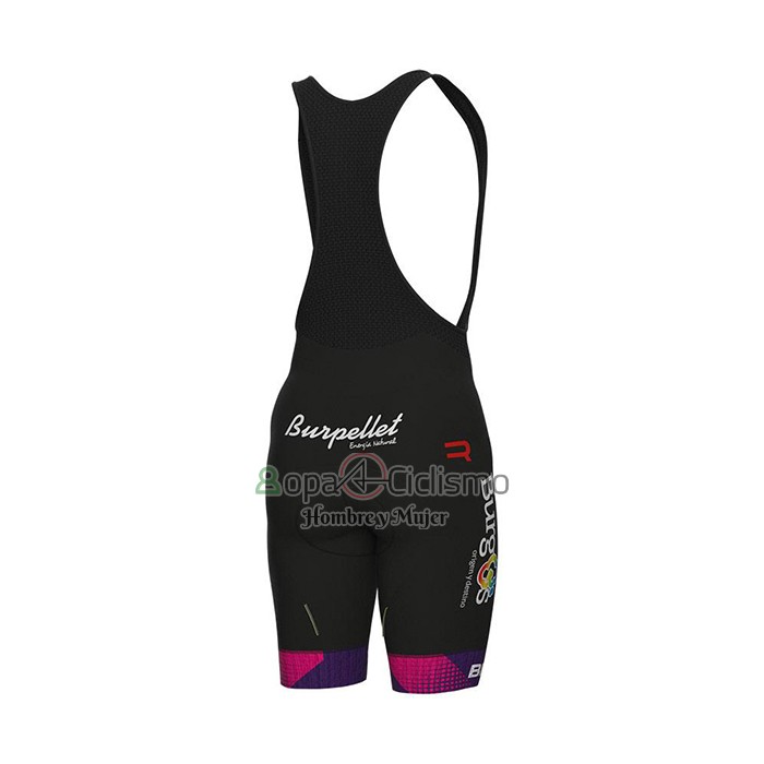 Burgos BH Ropa Ciclismo Culotte Corto 2022 Hombre Mangas Cortas Violeta Fucsia